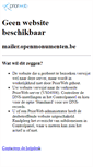 Mobile Screenshot of mailer.openmonumenten.be