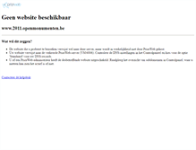 Tablet Screenshot of 2011.openmonumenten.be