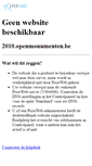 Mobile Screenshot of 2010.openmonumenten.be