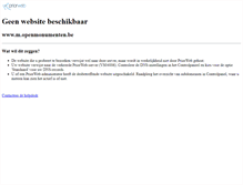 Tablet Screenshot of m.openmonumenten.be